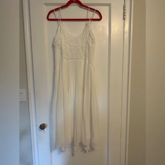 Reiss Dresses Nwt White Chiffon Thora Dress Reiss Size